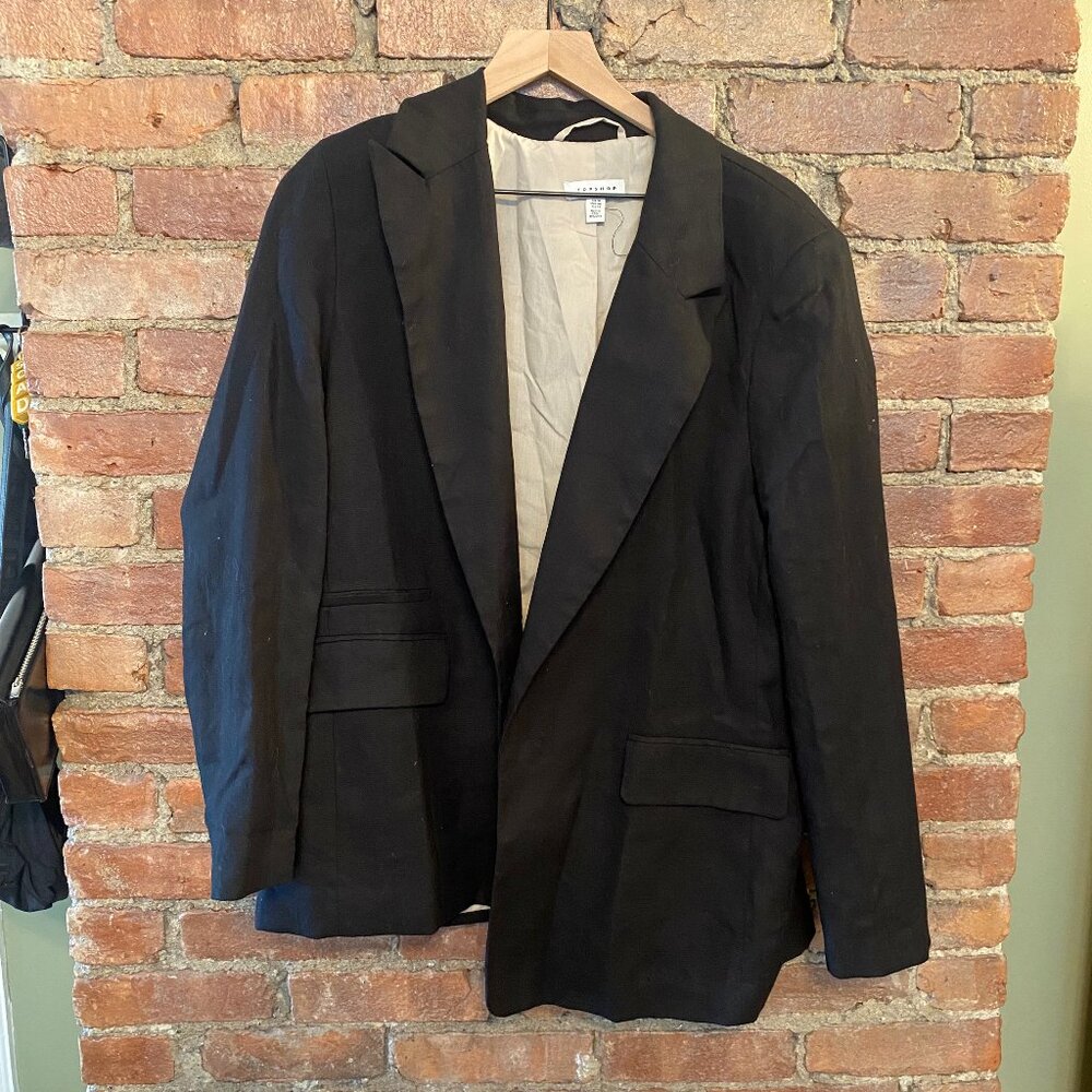 Topshop Black Blazer